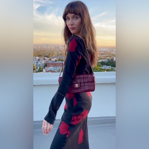 Realisation Par the Selma dress in euphoria noir, size small, unworn - Picture 4 of 14